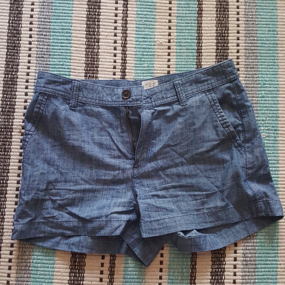 NWOT A New Day chambray shorts